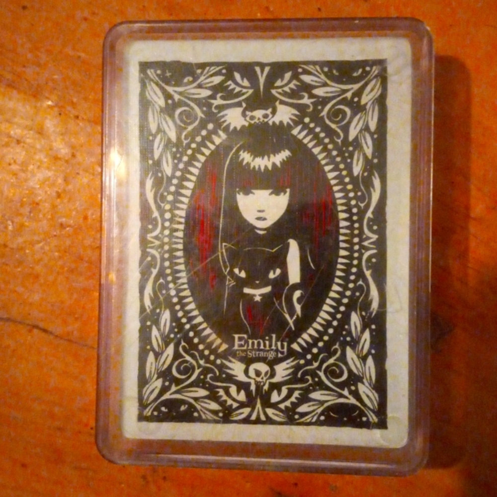 Emily The Strange 2006 Playing Cards, In Original Box, NO Missing Cards